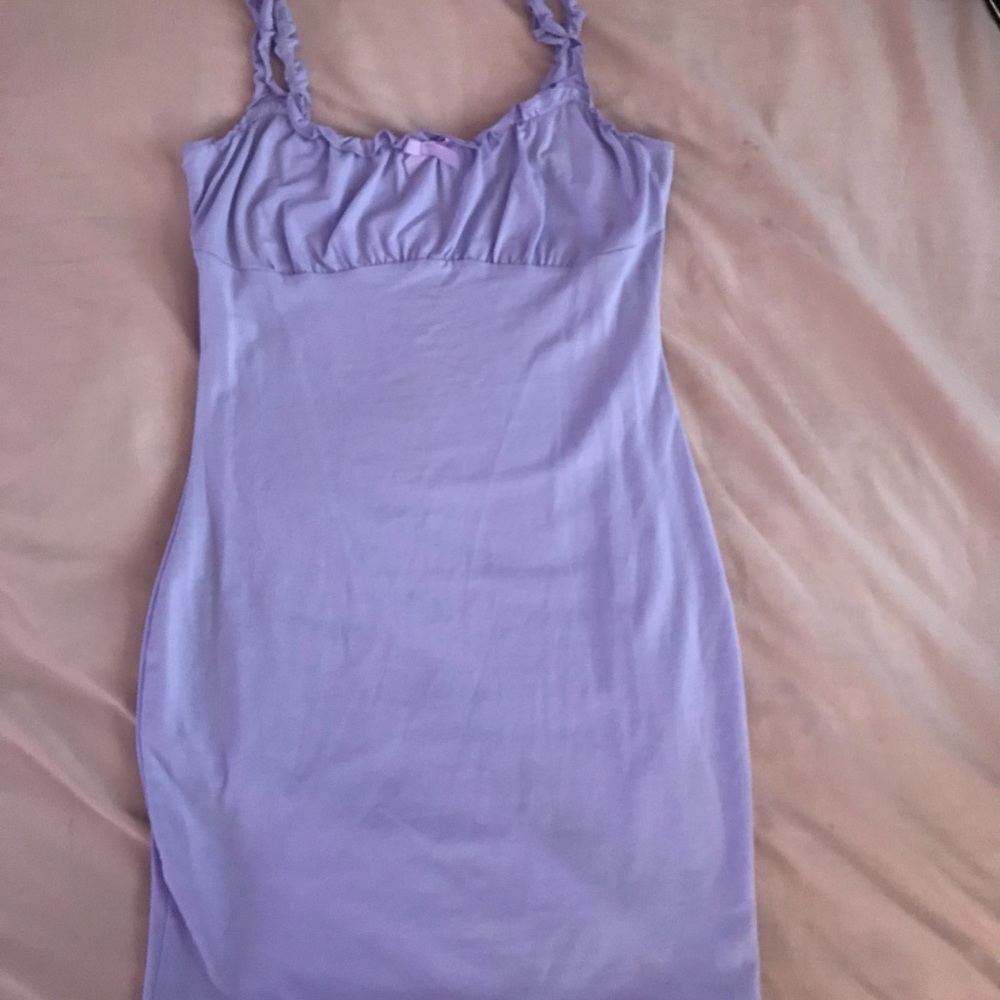 Shein purple dress